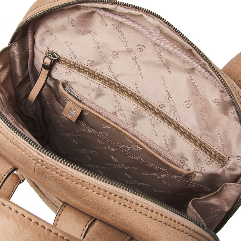 Castelijn & Beerens Rygsæk Beige 15" 5