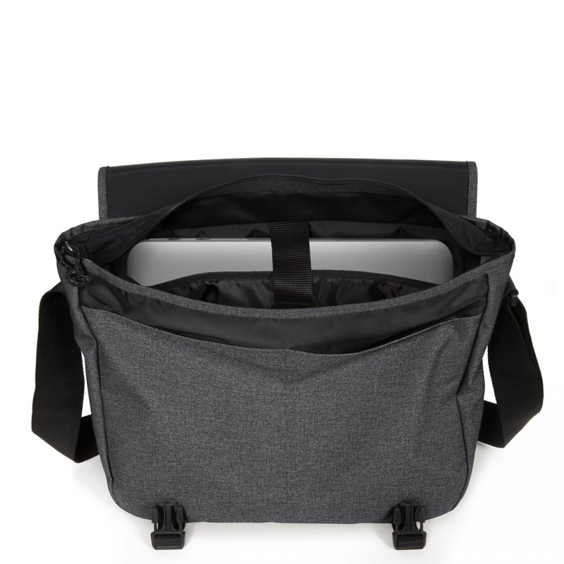 Eastpak Axelväska Delegate + Grå/grön 17" 2