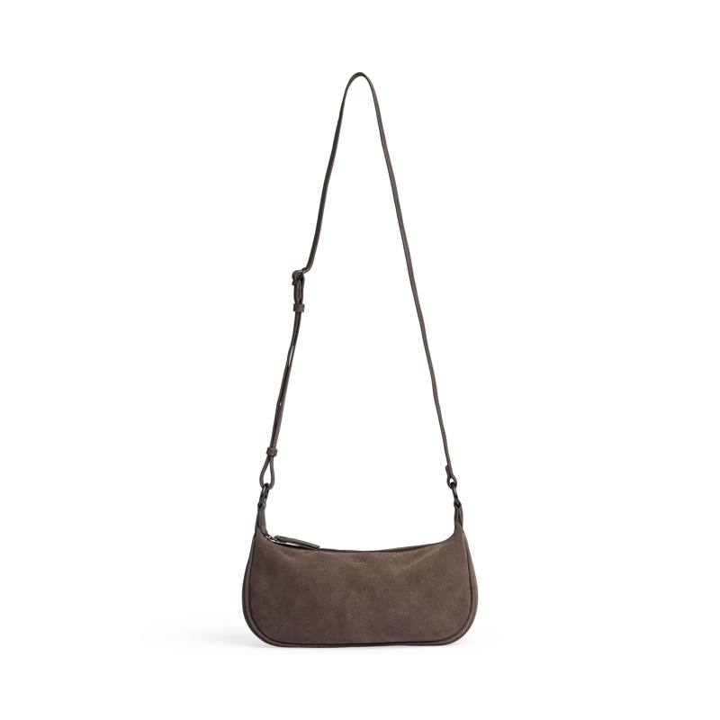 MARKBERG Crossbody Mini MuseMBG Suede Brun/brun 6