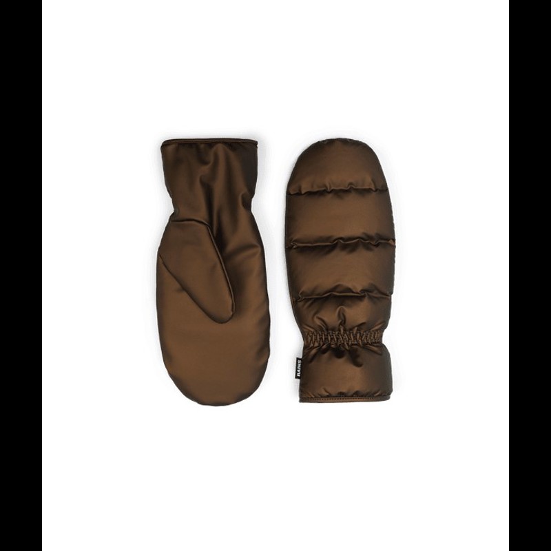 RAINS Vantar Puffer Brun Str M/L