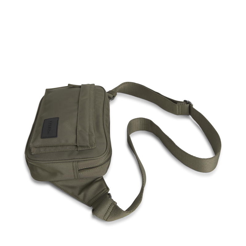 Tyler & Co Midjeväska Braga Bum Bag, Recy Oliv 4