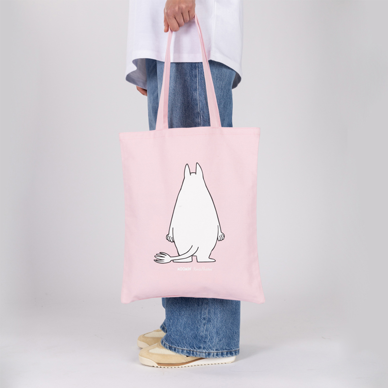 Nordic Buddies Tote Bag Mumitrold Pink mønster 4