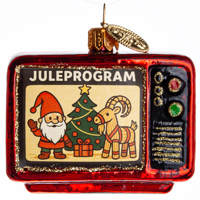Brink Nordic Julkula TV Julprogram Röd 1