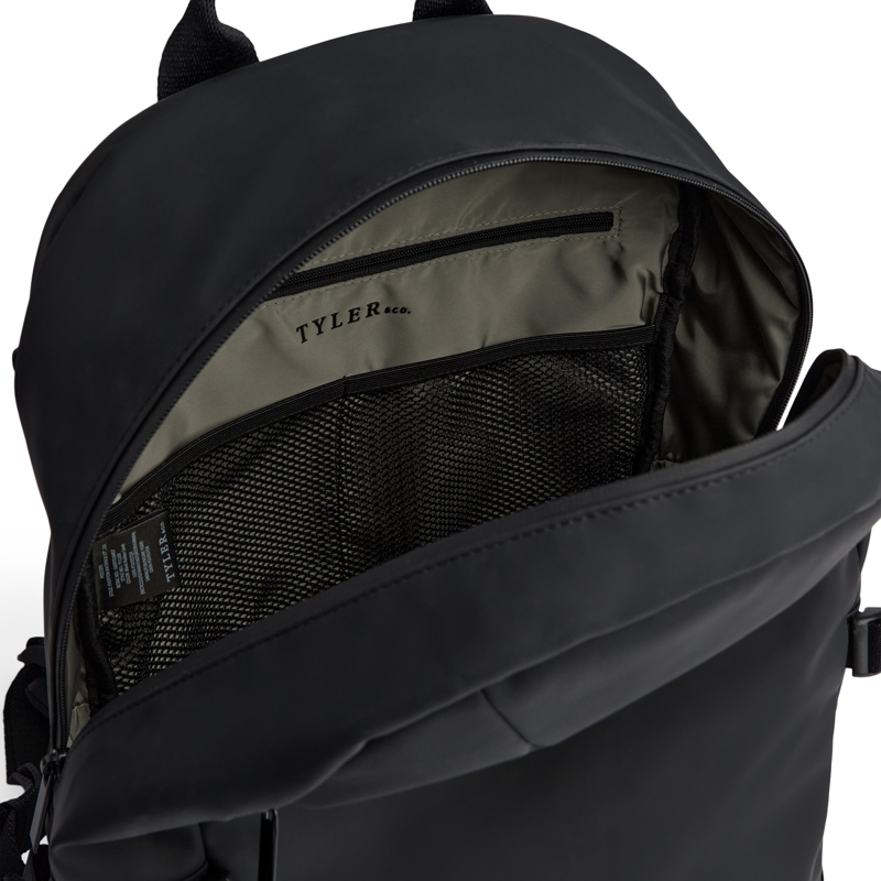 Tyler & Co Rygsæk Everton Sort/sort rubber 15" 5