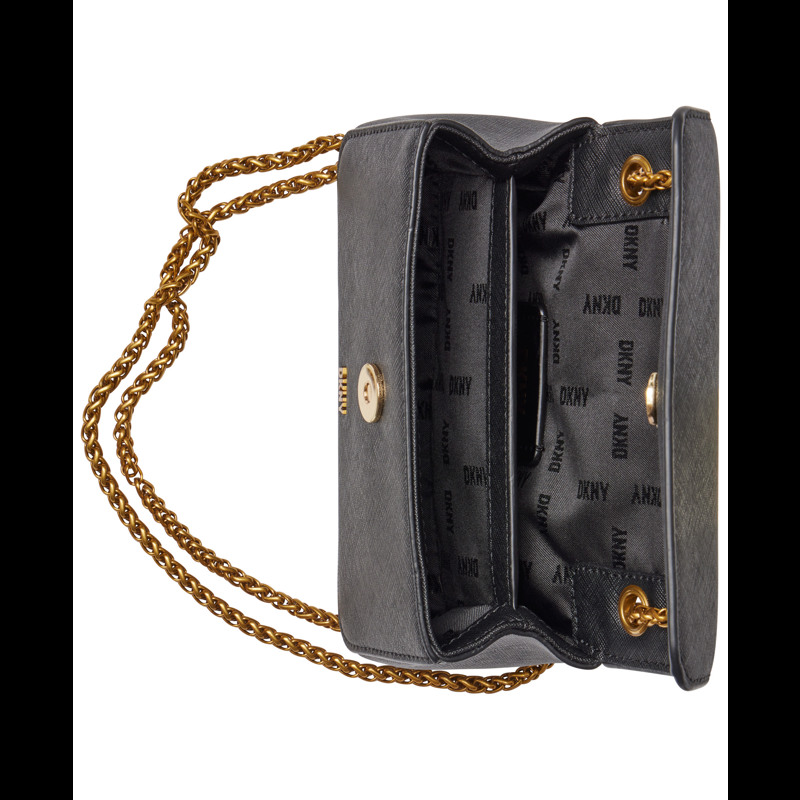DKNY Skuldertaske Minnie Sort/Guld 4