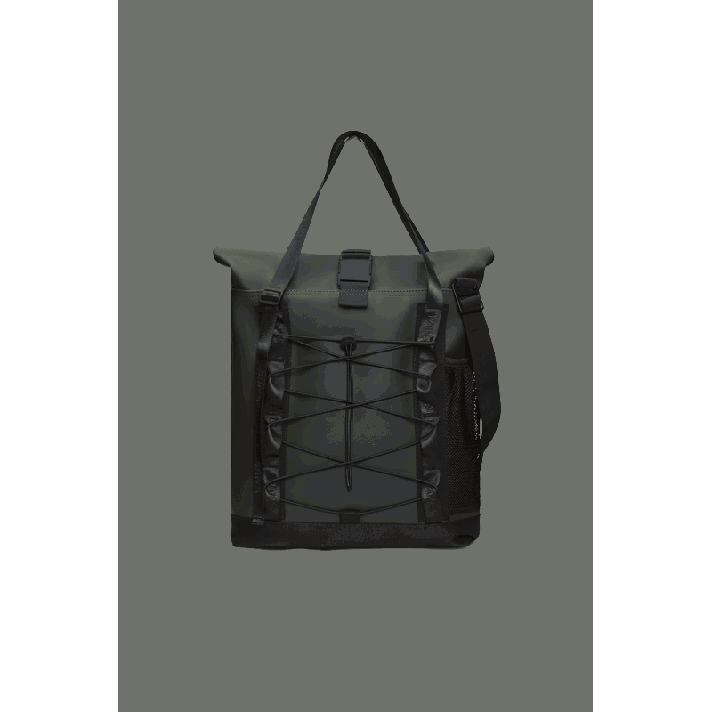 RAINS Tote Bag Trail Rolltop W3 Grøn 1