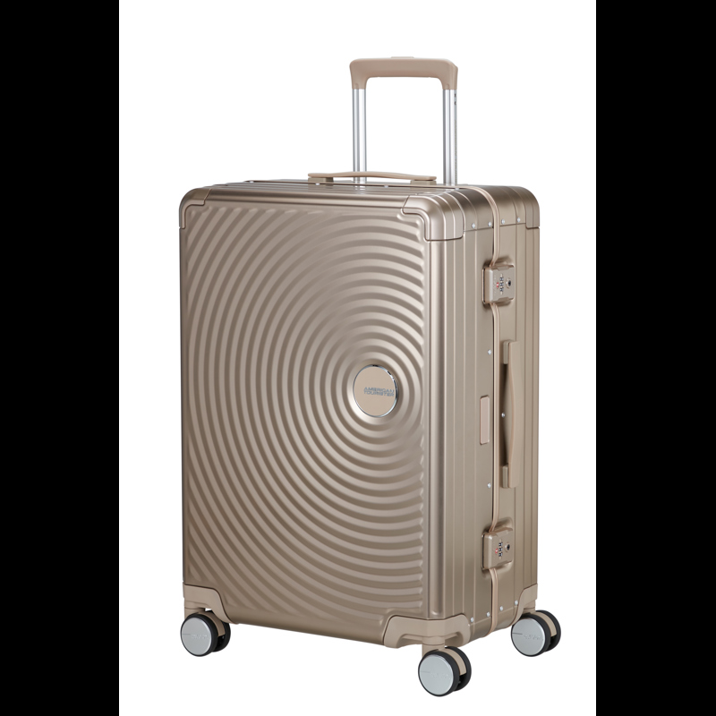 American Tourister Resväska Soundbox Alu Brons 68 Cm 2