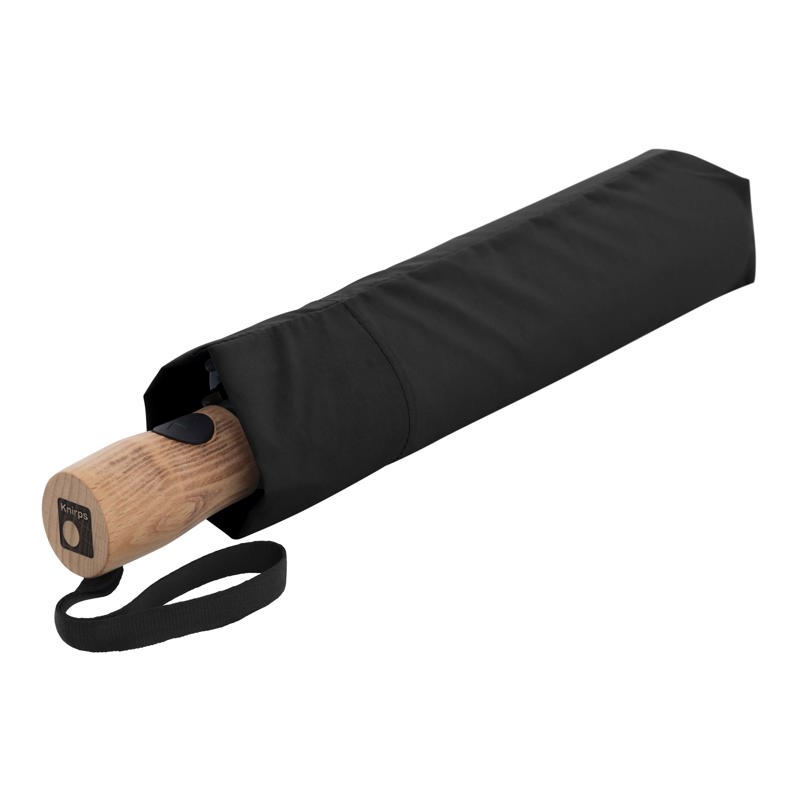 Knirps Paraply Timber Duomatic Sort 3