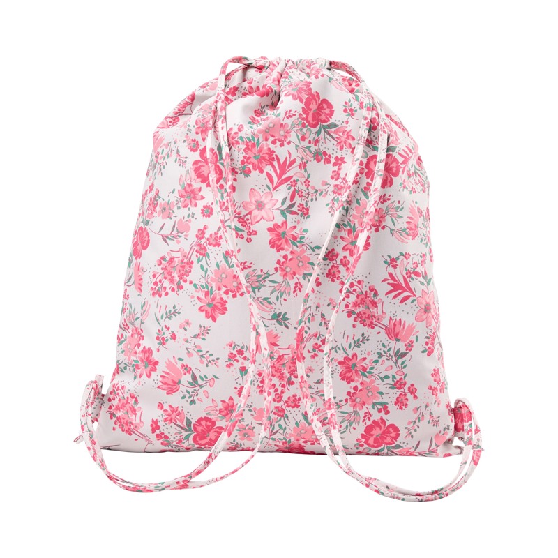 Sofie Schnoor Gymnastiktaske Celeste Pink Blomst 3