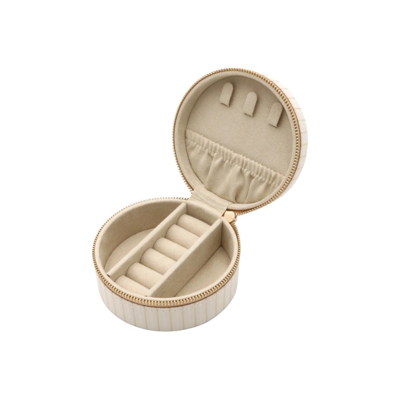 Conmé Smykkeskrin Olivia rundt Creme 5