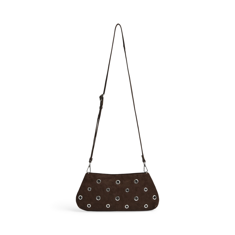 MARKBERG Crossbody EssieMBG Suede Sort/Brun 3