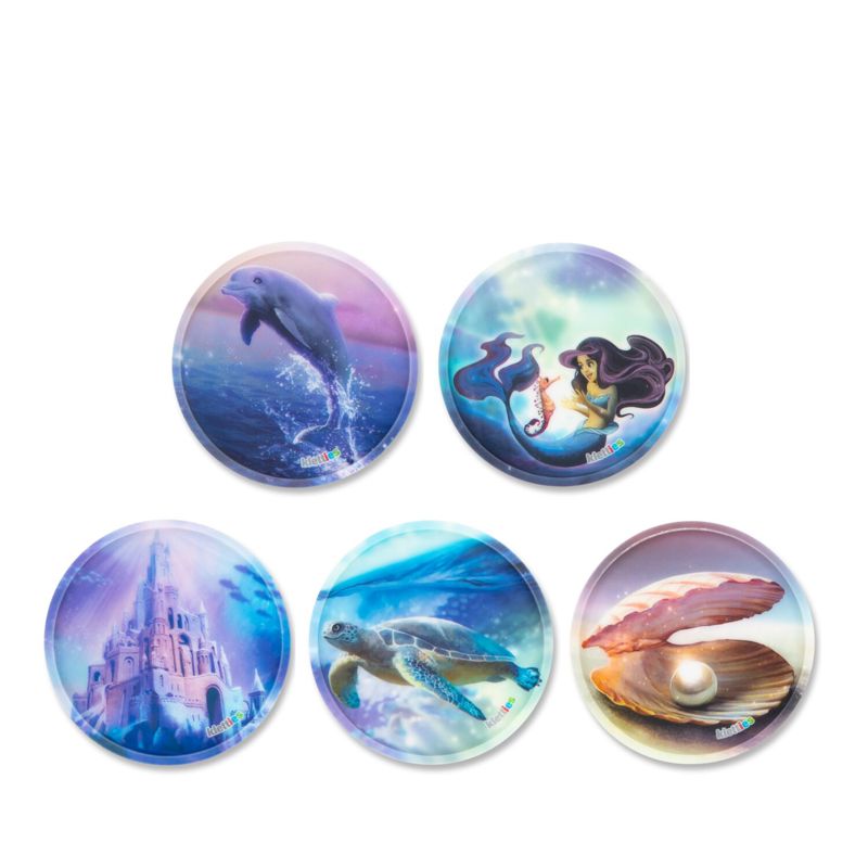 Ergobag Badge Kletties Mermaids Turkis/Pink 1