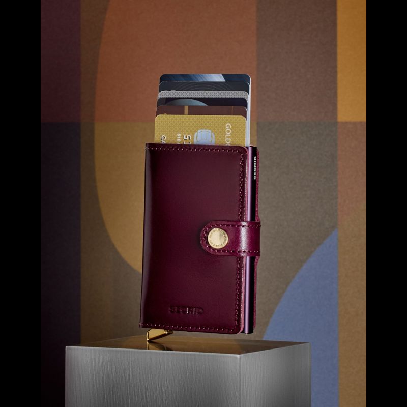 Secrid Korthållare Miniwallet Premium Bordeaux 2