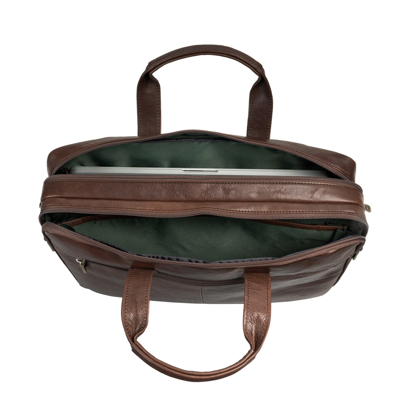 Tony Perotti Computertaske Mocca Brun 15" 3