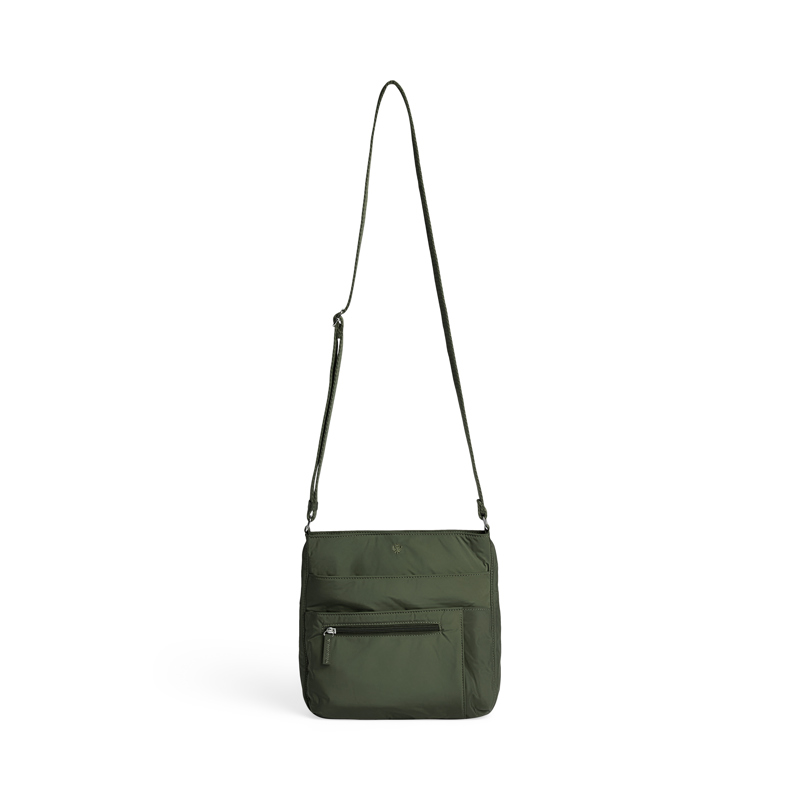 Aura Crossbody Bari Recycled Mörkgrön 5