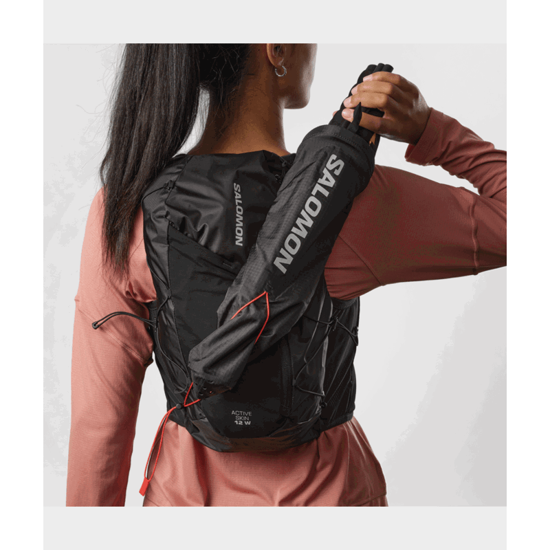 Salomon Löparväst Active Skin 12 Women Svart Str XS 7