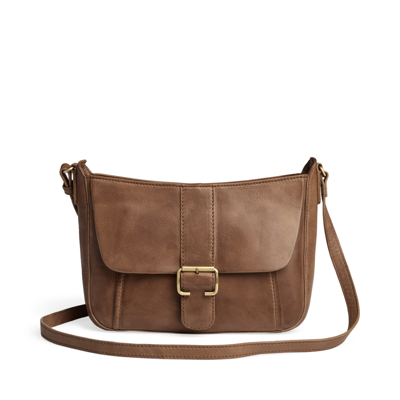 Aura Crossbody Amalfi  Cognac 1