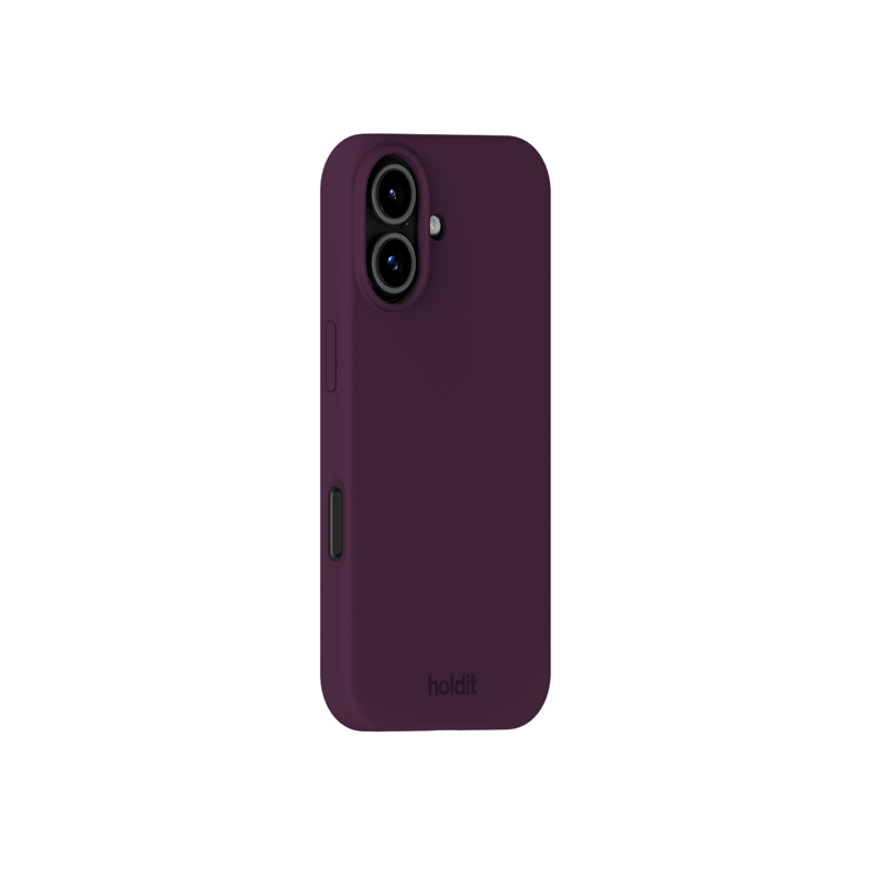 Holdit Mobilcover Deep Plum Blomme iPhone 17 2