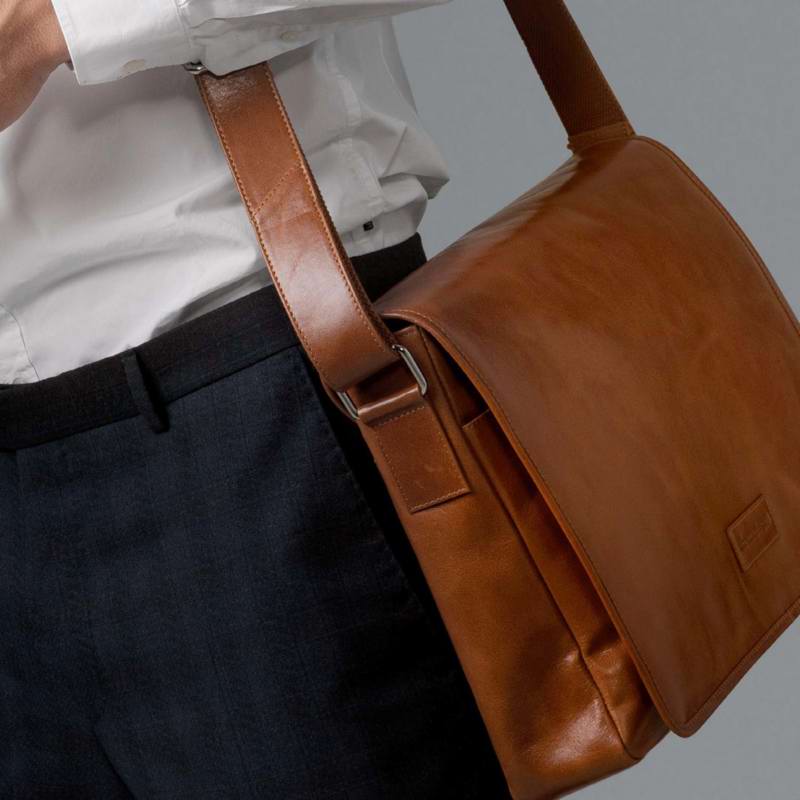 dbramante1928 Messenger Marselisborg Brun 14" 2