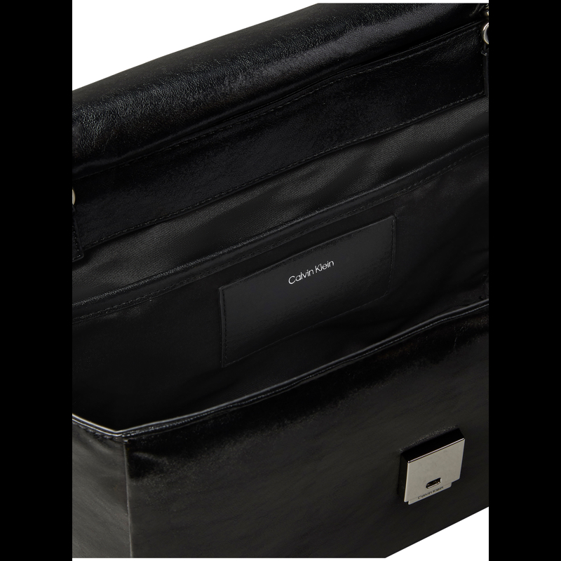Calvin Klein Håndtaske Emblem Padded Sort 3