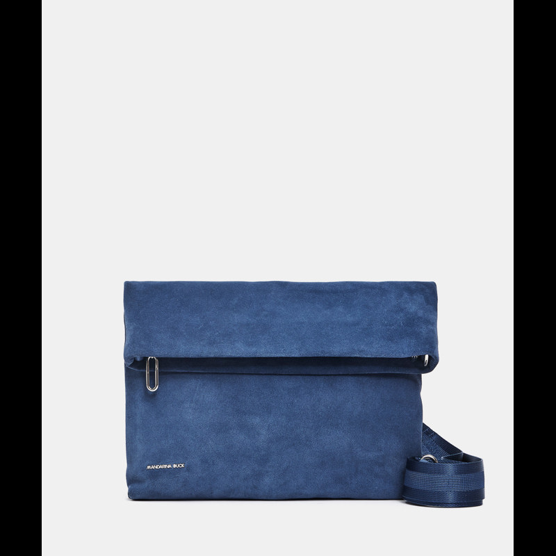 Mandarina Duck Crossbody Mellow Velvet  Blå 6