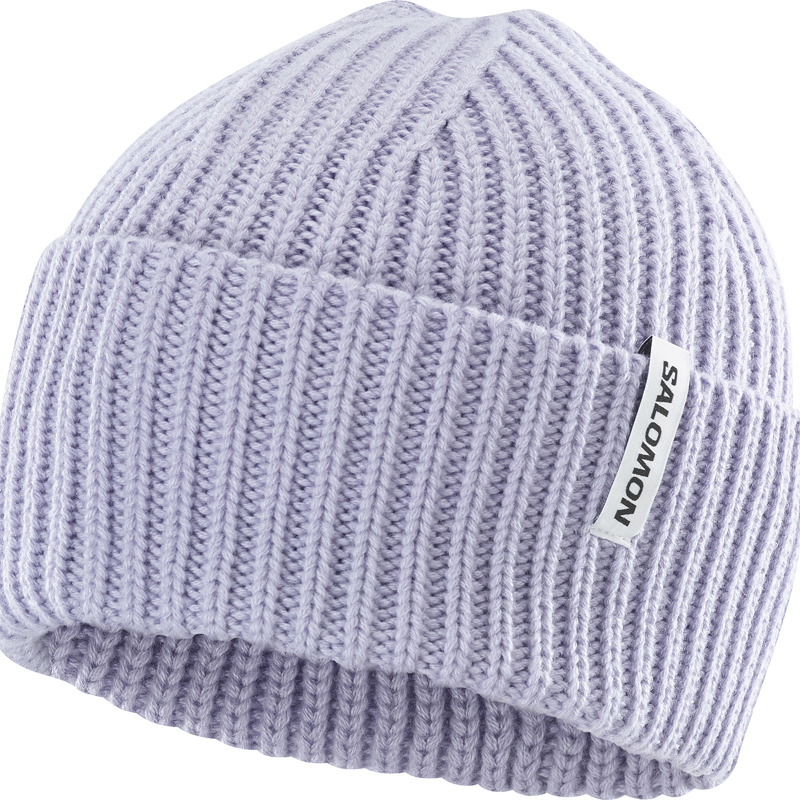 Salomon Mössa Snowbird Beanie Lila 1