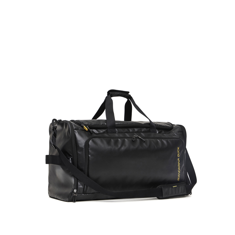 Mandarina Duck Reseväska Eco Coated Duffle Svart 4