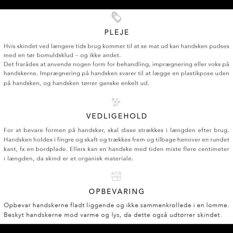 Randers Handsker Herrehandsker Lam Sort Str. 9 2