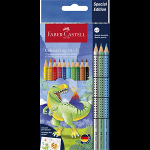 Faber-Castell Farveblyanter 10-Pak Dino Flere farver