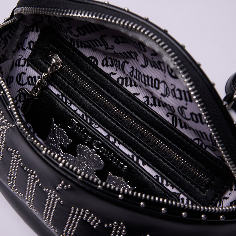 Juicy Couture Midjeväska Kimberly  Svart/Silver 3