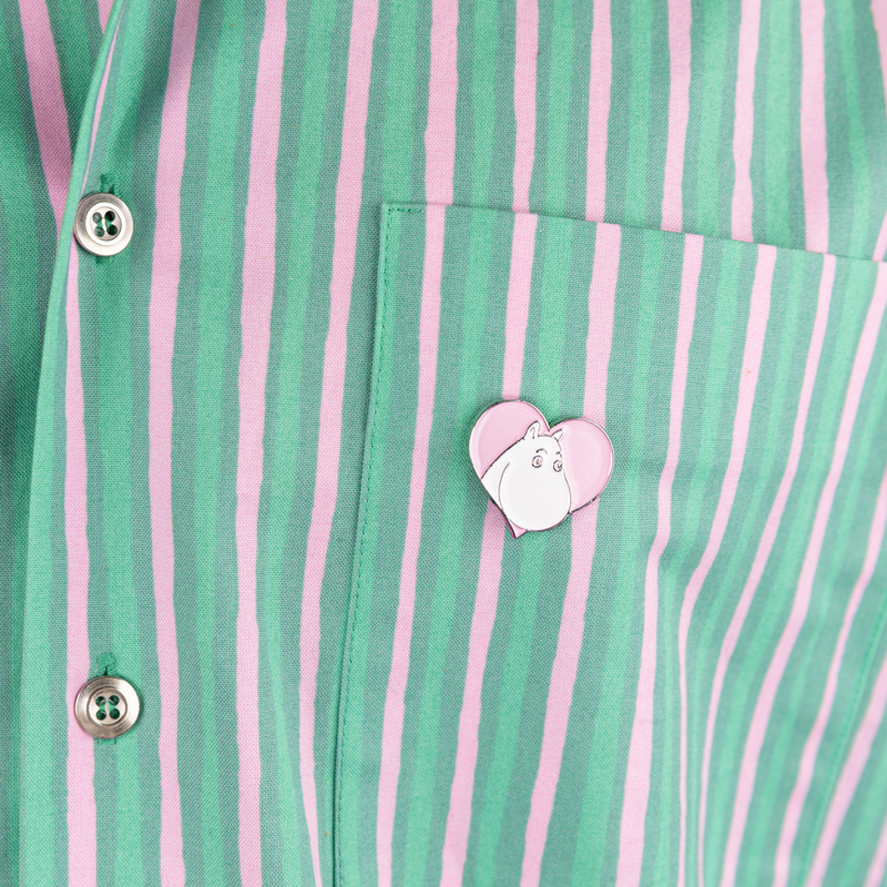 Nordic Buddies Broche Pin Mumitrold Hjerter 2