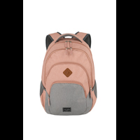 travelite Basics ryggsäck Rosa/Grå 15" 1