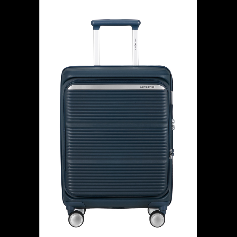 Samsonite Kuffert Paralux HS M. blå 55 Cm 1