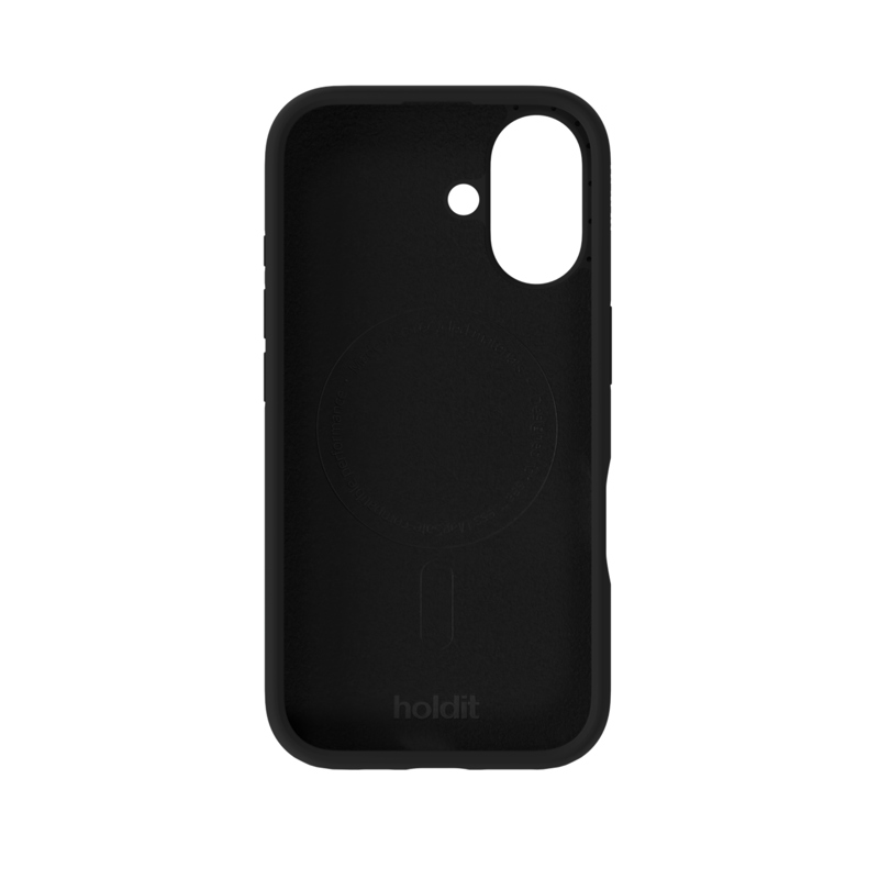 Holdit Mobilcover MagSafe Compatible  Sort Iphone 16 2
