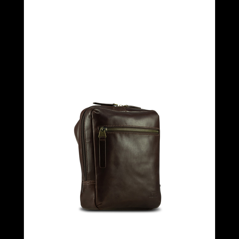 Jost Skuldertaske XS Skagen Brun/rød 2