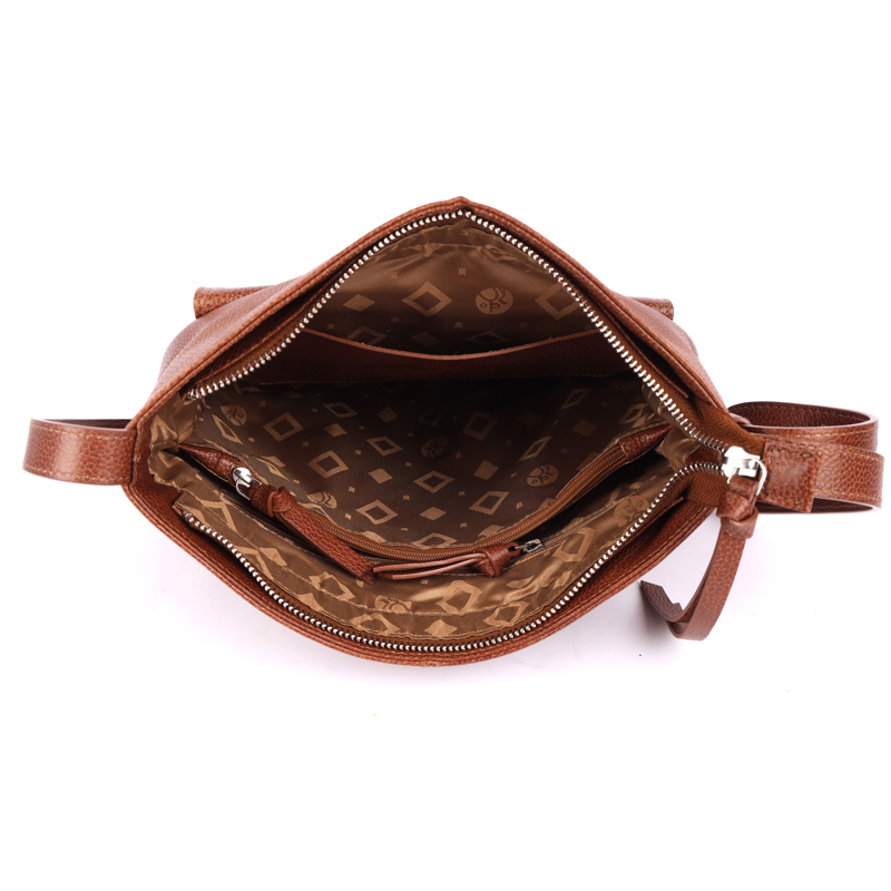 Adax Skuldertaske Birgitte Brescia Caramel 3