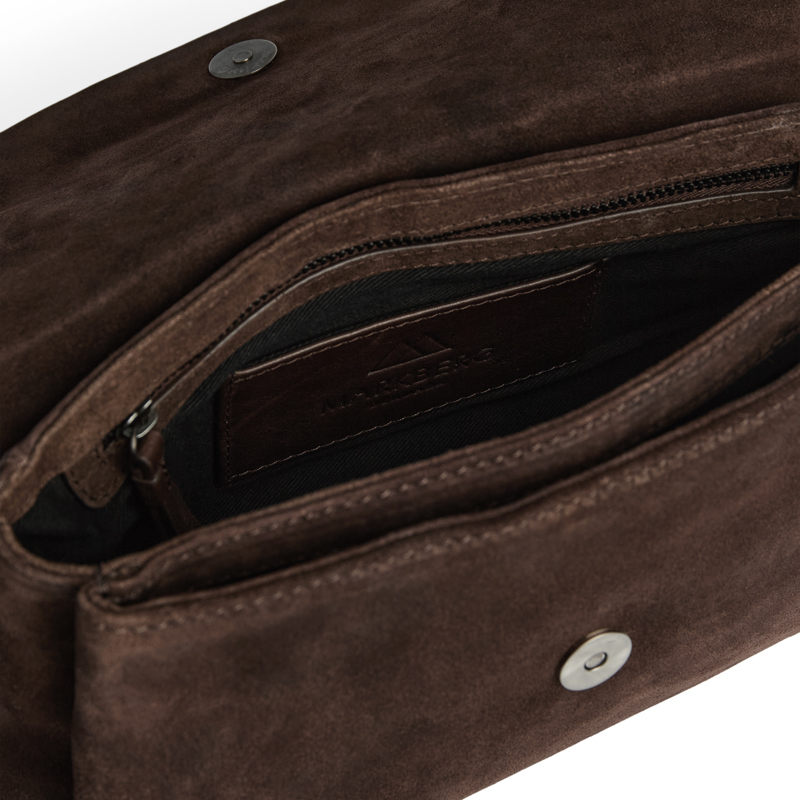 MARKBERG Crossbody Julesmbg Suede M. Brun 5
