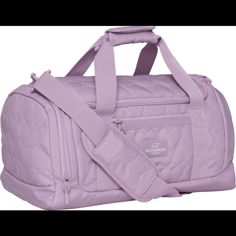 Beckmann Duffelbag Sport jr. Hearts Rosa 1