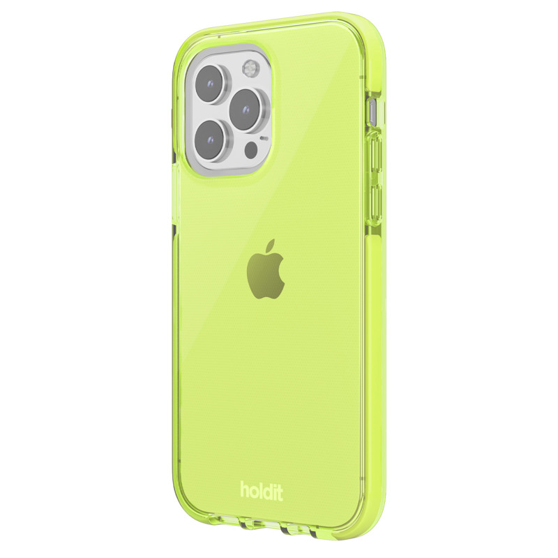 Holdit Mobilcover Seethru Grøn iPhone 14 Pro 3