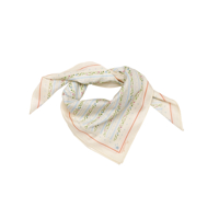 Maanesten Sjal Alina Summer Stripe Blå 1