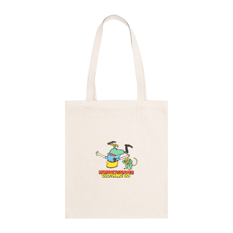 Nordic Buddies Tote Bag Pippi Beige 3