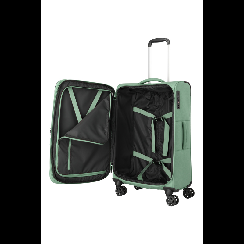travelite kuffert Kick Off Grøn 67 Cm 7