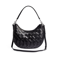 MARKBERG Skuldertaske Noviambg Woven Sort 1
