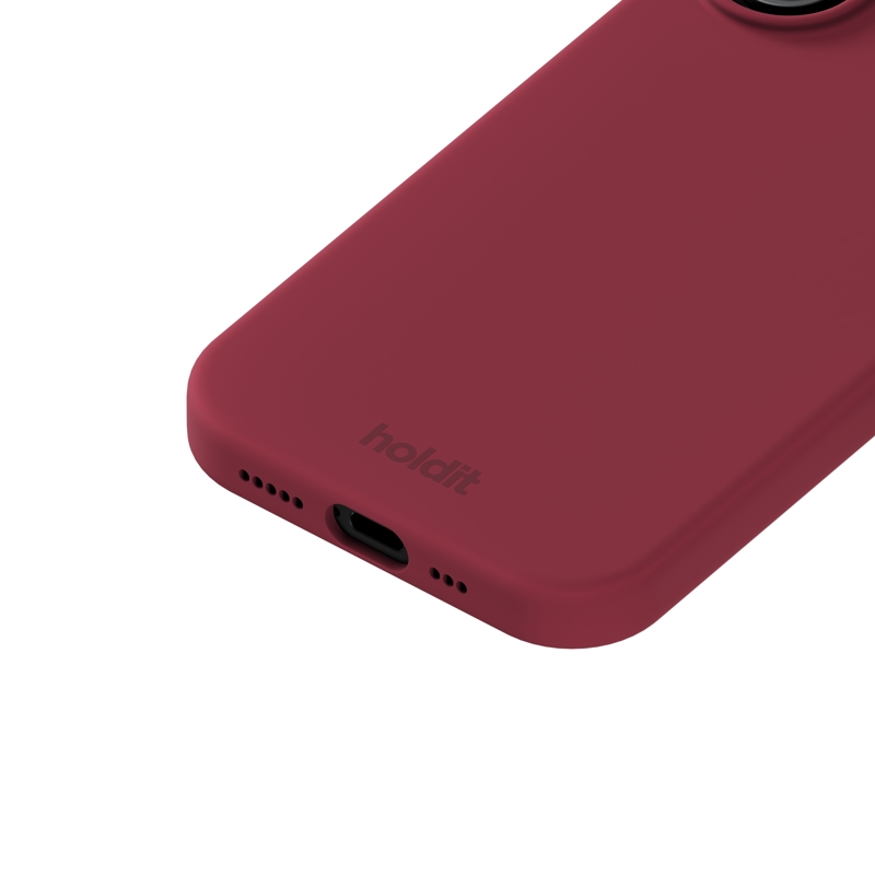 Holdit Mobilcover Red Velvet Bordeaux iPhone 17 3
