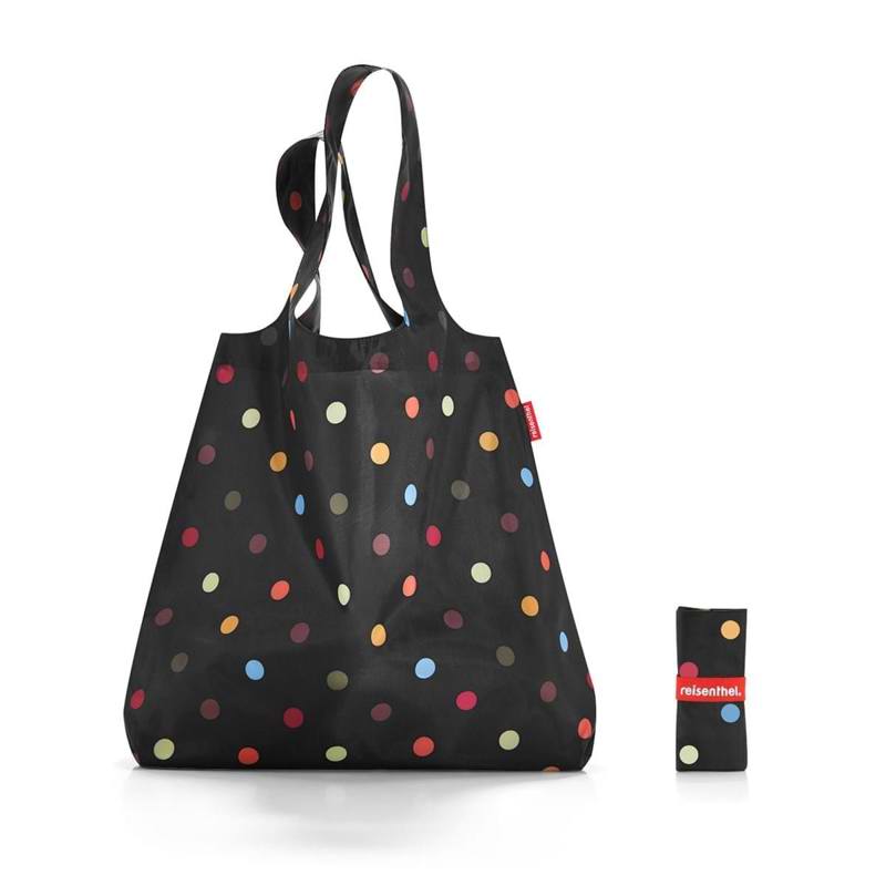Reisenthel Shopper Mini Maxi Svart/prickar 1