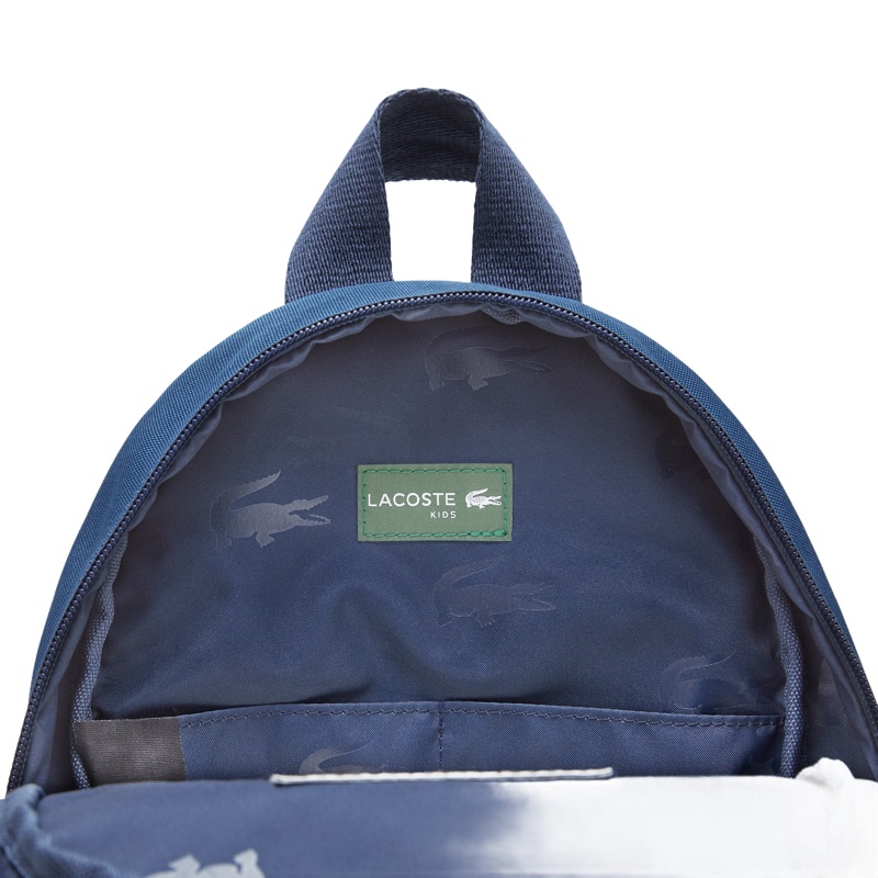 Lacoste Børnehaverygsæk Core Mini Blå 4