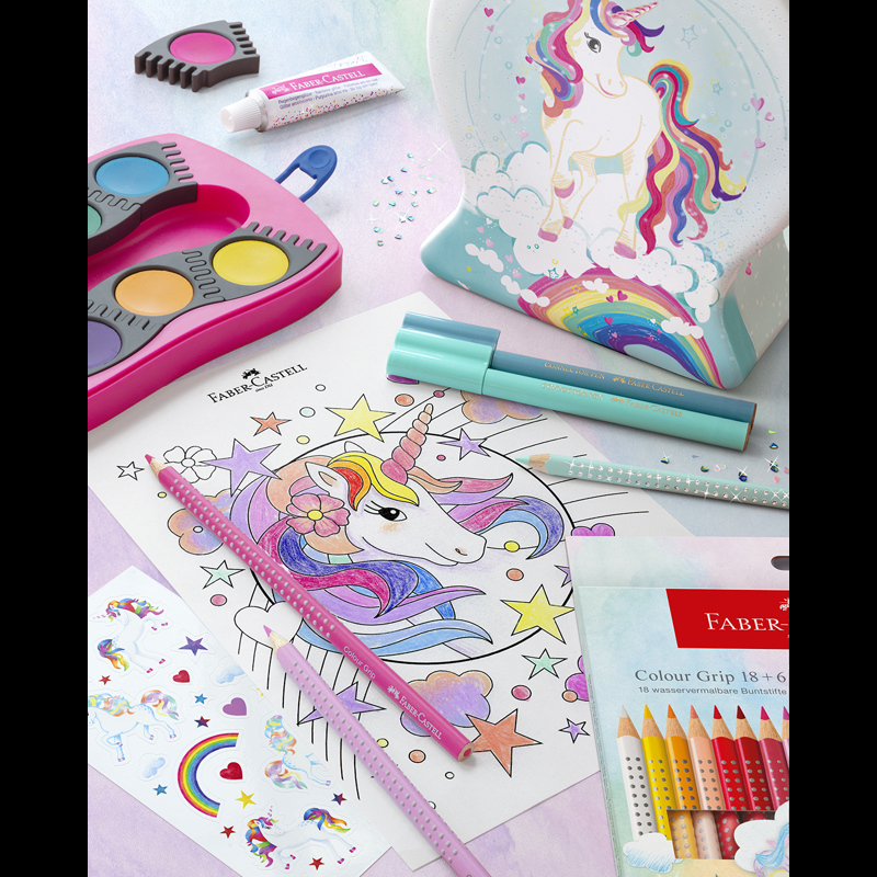Faber-Castell Färgpennor 10-pack Unicorn Multi 2