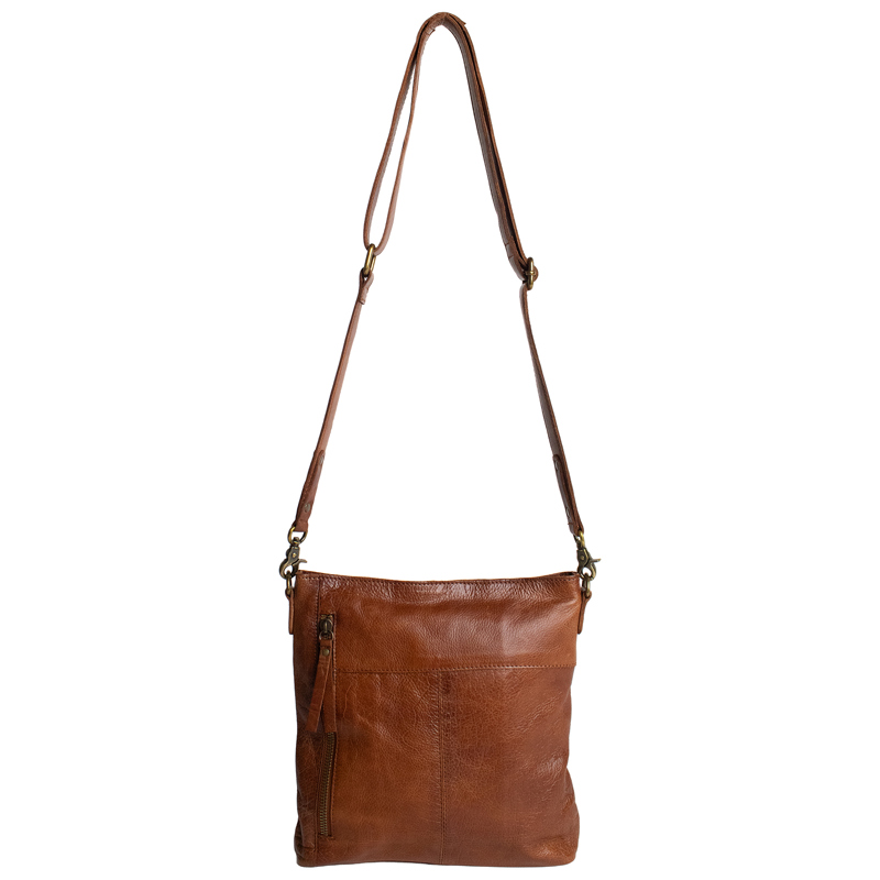 RE:DESIGNED Crossbody Zia Small Brun 5