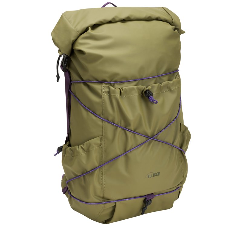 ELLIKER Ryggsäck Rolltop Buckden  Khaki 1