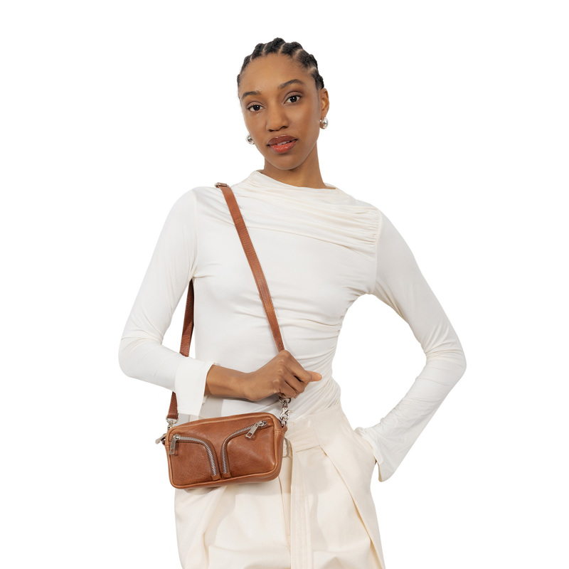RE:DESIGNED Crossbody Geneva Small Brun 2